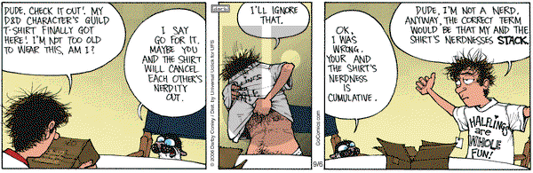 Get Fuzzy on Saturday September 6, 2014 Comic Strip