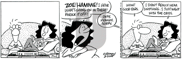Baby Blues on Wednesday July 14, 1999 Comic Strip