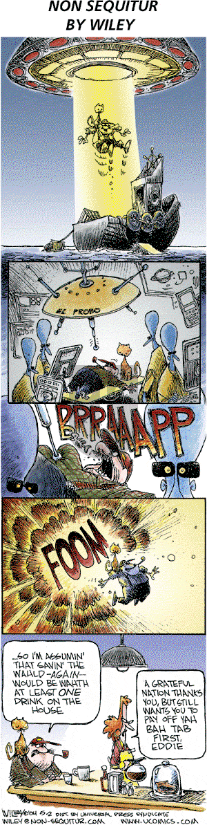 Non Sequitur on Tuesday September 7, 2004 Comic Strip