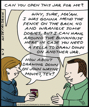 Real Life Adventures on Wednesday June 3, 2015 Comic Strip