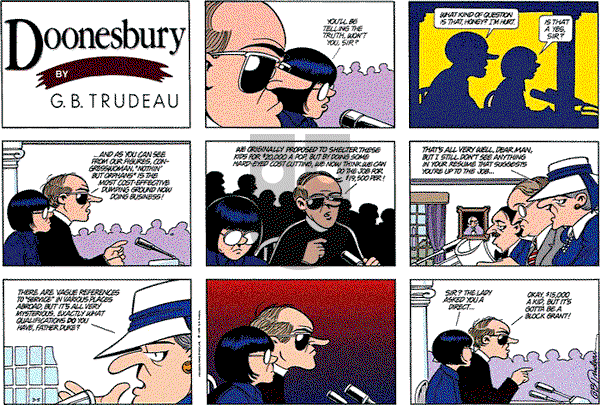 Doonesbury on Tuesday May 16, 1995 Comic Strip