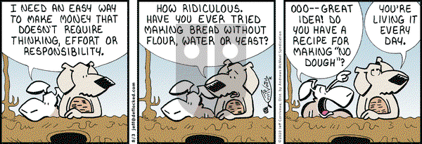 DeFlocked on Monday August 3, 2020 Comic Strip