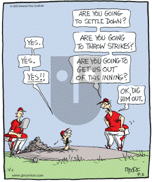 In the Bleachers - Saturday September 2, 2006 Comic Strip