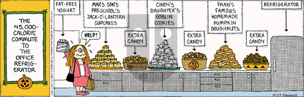 Cathy Classics - Monday October 29, 2012 Comic Strip