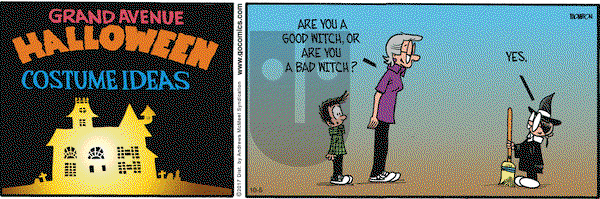 Grand Avenue on Monday October 5, 2020 Comic Strip