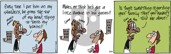 The Knight Life on Friday August 26, 2011 Comic Strip