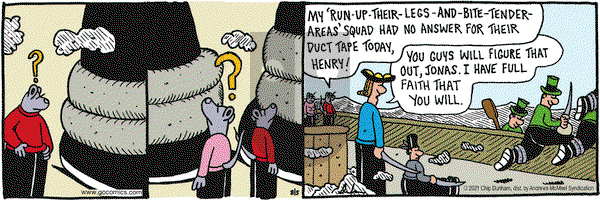 Overboard on Thursday August 5, 2021 Comic Strip