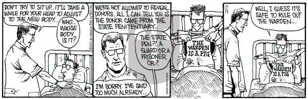 Monty on Friday December 19, 2003 Comic Strip