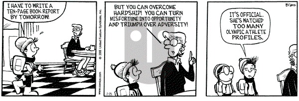 Grand Avenue on Saturday February 25, 2006 Comic Strip