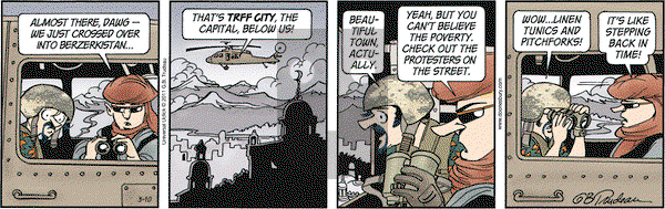 Doonesbury on Thursday March 10, 2011 Comic Strip