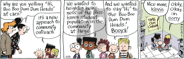 Cul de Sac on Saturday March 29, 2025 Comic Strip