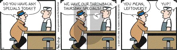 The Born Loser on Thursday March 9, 2023 Comic Strip