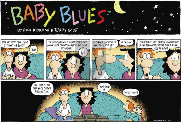 Baby Blues - Sunday September 25, 2005 Comic Strip