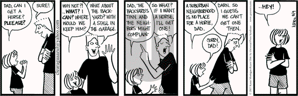 Clear Blue Water on Thursday August 9, 2007 Comic Strip