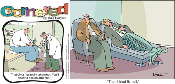 Cornered on Sunday January 28, 2018 Comic Strip
