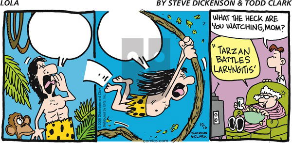 Lola on Sunday October 16, 2005 Comic Strip