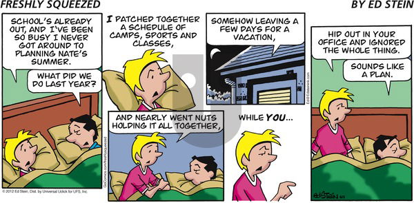 Freshly Squeezed - Sunday June 16, 2019 Comic Strip