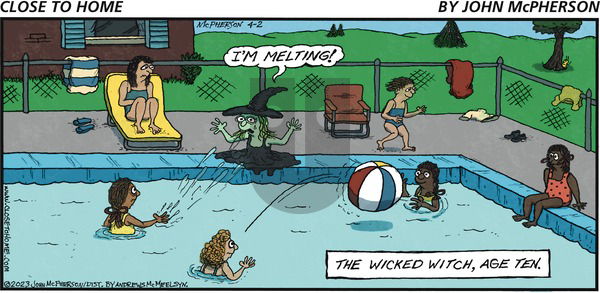 Close to Home on Sunday April 2, 2023 Comic Strip