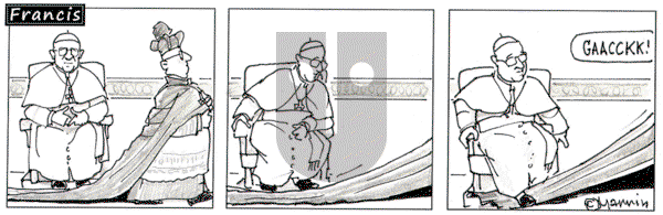 Francis - Monday March 31, 2014 Comic Strip