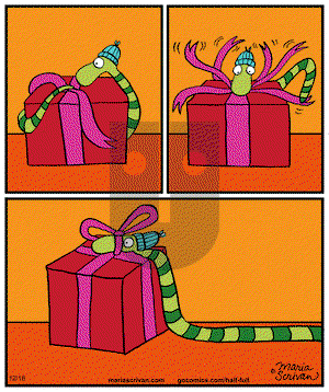 Half Full on Thursday December 18, 2014 Comic Strip