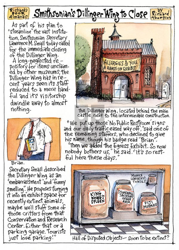 Richard's Poor Almanac on Sunday April 5, 2015 Comic Strip