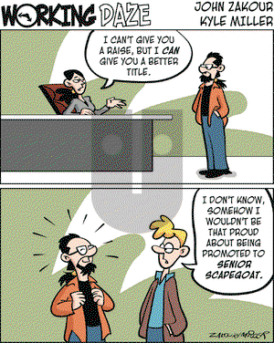 Working Daze on Tuesday December 4, 2007 Comic Strip