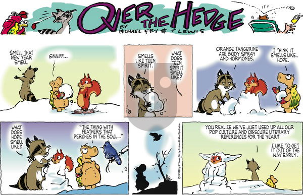 Over the Hedge on Sunday January 10, 2021 Comic Strip
