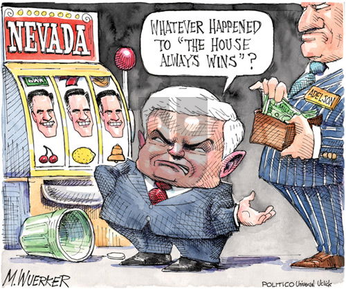 Matt Wuerker - Wednesday February 8, 2012 Comic Strip