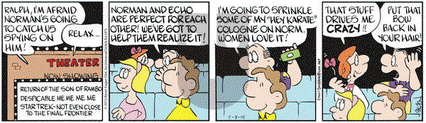 Drabble on Friday May 8, 2015 Comic Strip