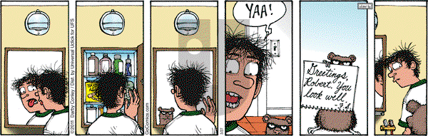 Get Fuzzy on Wednesday March 27, 2013 Comic Strip