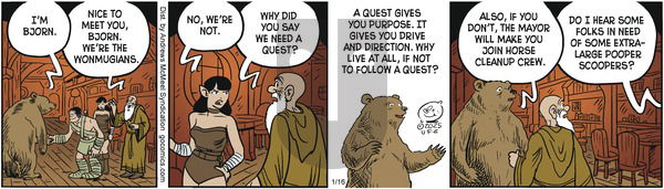 Alley Oop - Thursday January 16, 2025 Comic Strip