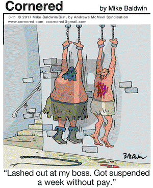 Cornered on Saturday March 11, 2017 Comic Strip