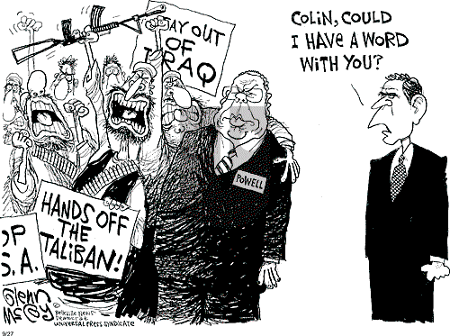 Glenn McCoy on Thursday September 27, 2001 Comic Strip