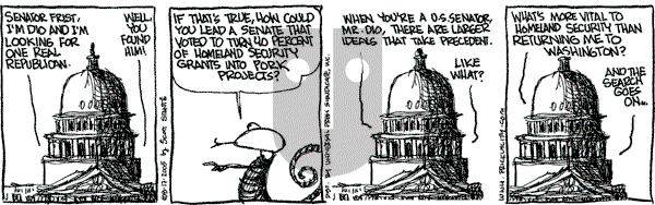 Prickly City on Wednesday August 17, 2005 Comic Strip