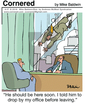 Cornered on Tuesday April 17, 2018 Comic Strip
