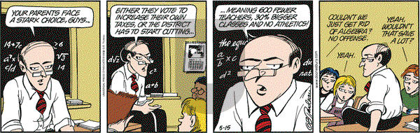 Doonesbury on Thursday May 15, 2003 Comic Strip