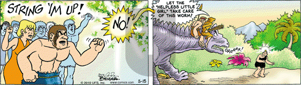 Alley Oop on Saturday May 15, 2010 Comic Strip