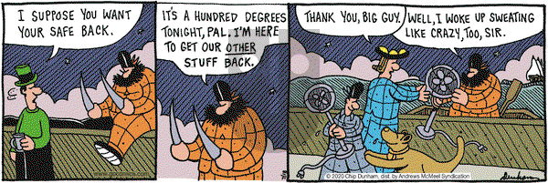 Overboard on Saturday July 18, 2020 Comic Strip