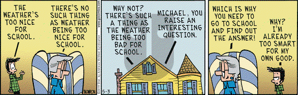 Grand Avenue on Friday May 3, 2019 Comic Strip