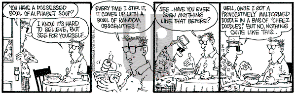 Monty on Wednesday August 17, 2005 Comic Strip