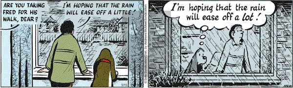 Fred Basset on Saturday May 15, 2021 Comic Strip
