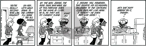 Doonesbury on Tuesday August 20, 1974 Comic Strip