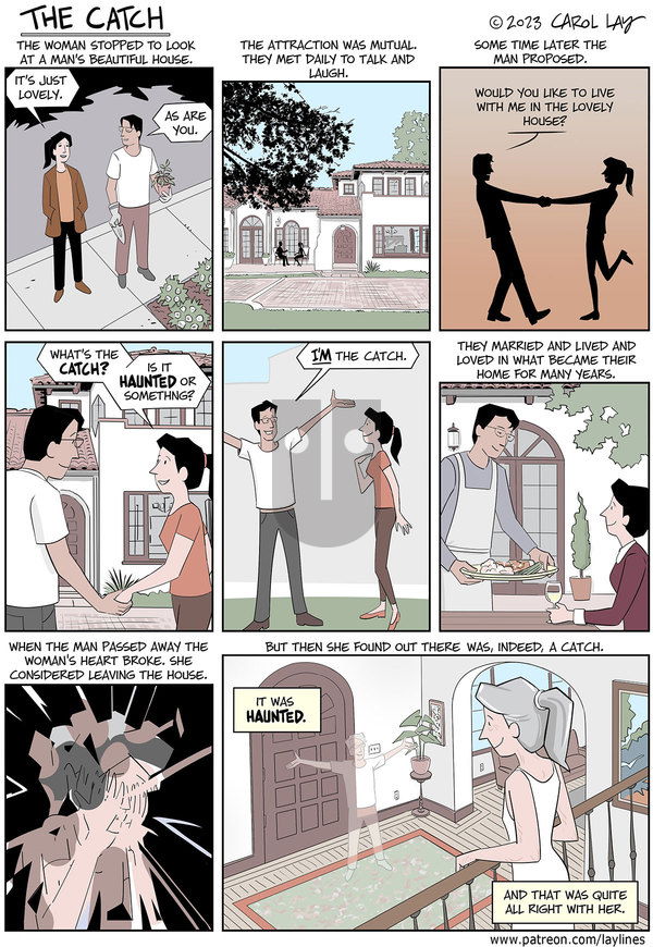 Lay Lines on Monday December 4, 2023 Comic Strip
