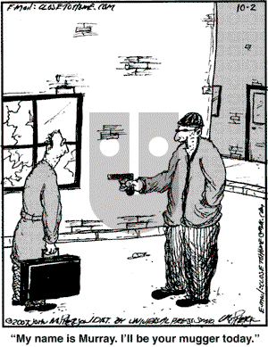 Close to Home on Tuesday October 2, 2007 Comic Strip