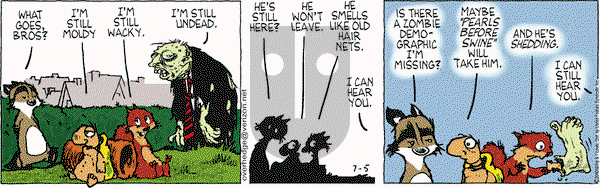 Over the Hedge on Monday July 5, 2010 Comic Strip