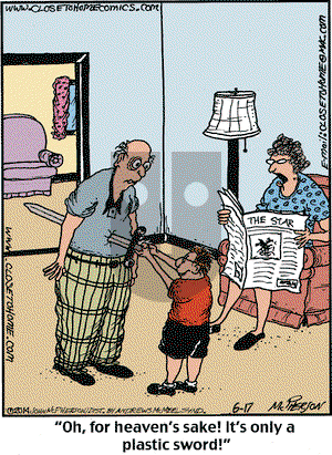 Close to Home on Tuesday June 17, 2025 Comic Strip