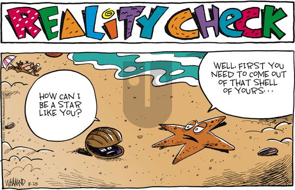 Reality Check on Sunday August 25, 2013 Comic Strip