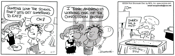 Soup to Nutz - Old on Tuesday December 7, 2004 Comic Strip