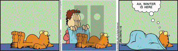 Garfield - Monday January 5, 2015 Comic Strip