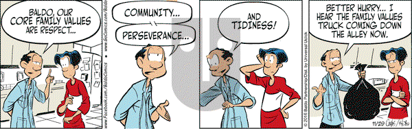 Baldo on Tuesday November 29, 2016 Comic Strip